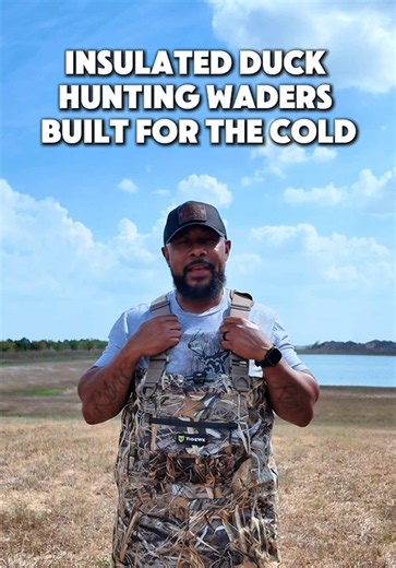 Cold-water hunts are exactly where I don't want to find out I bought the wrong waders. #TIDEWE #DuckHunting #HuntingWaders #WaterfowlHunting