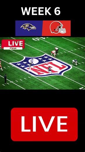 Baltimore Ravens vs Cleveland Browns NFL LIVE Today | Week 6 Game Live Stream Online Tonight! Baltimore Ravens Game Live, Cleveland Browns Football Live, Watch NFL Action Today Baltimore Ravens vs Cleveland Browns Live Stream Online Today, Tonight, NFL Game Week 6 #NFL Game Baltimore Ravens vs Cleveland Browns Live Stream NFL Games Live Week 6 Baltimore Ravens Game Today Live Stream Cleveland Browns Game Today Live Stream #BaltimoreRavensVsClevelandBrowns #BaltimoreRavens #ClevelandBrowns #NFLGa