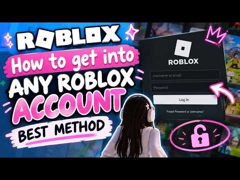 How To Get Into ANY ROBLOX Account *BEST Method* 2026