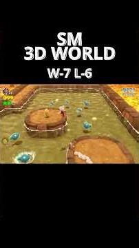 Rammerhead Reef: W-7 L-6 | Super Mario 3D World #completionist #mario #switch2 #gameplay