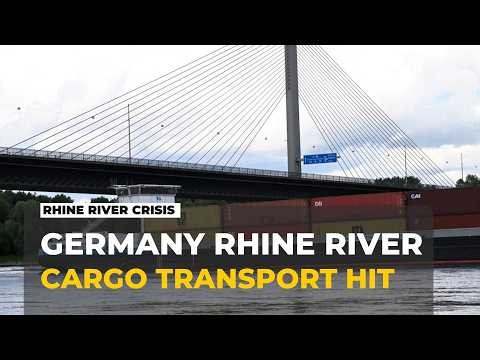 Rhine River hits historic low: Water levels disrupt European cargo transport