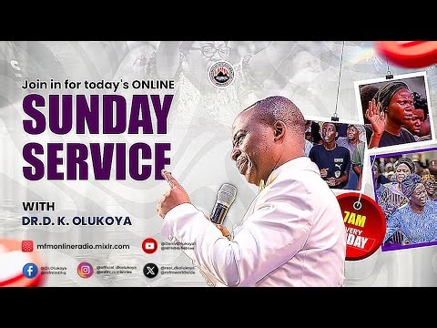 50 LESSONS TO LEARN FROM BLIND BARTIMAEUS- MFM SUNDAY WORSHIP SERVICE 29-03-2026 DR D. K. OLUKOYA