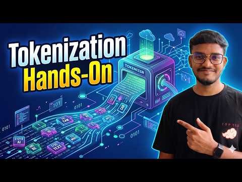 Tokenization Hands-On in Python | Hugging Face Tokenizer Tutorial