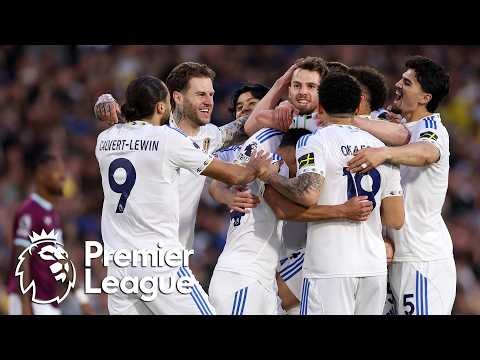 Leeds go nine points clear of drop zone in rout of Burnley | Premier League Update | NBC Sports