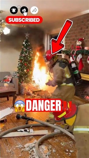 🔥 Firefighter Accidentally Lights The CHRISTMAS TREE | This Escalated FAST 🎄