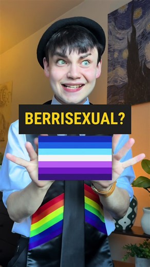 🌈What Does Being Berrisexual Mean? GAV TALKS GAY EP. 12🌈 —— HELLO BLUEBERRIES! AT LONG LAST! 🫐🫐 i’m honored to be covering another microlabel with a new and improved setup! what do y’all think? one last note: if you didn’t catch it in the video, yes— genderstarbucks does NOT claim ownership of the flag. just be aware! and yes, i’d love to cover the sibling flag, almondsexual, in the future! BUTTT… did you learn something new today? what pride flag do YOU want to see next? 🫐🫐 tell me everyt