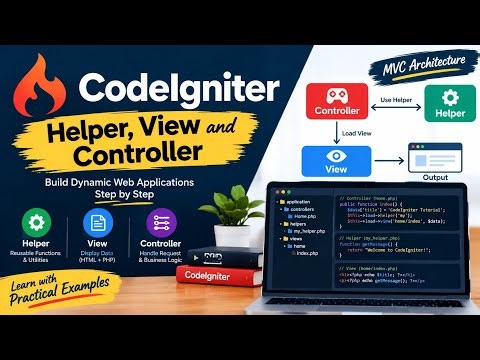 Codeigniter helper ||data sent by controller received in view