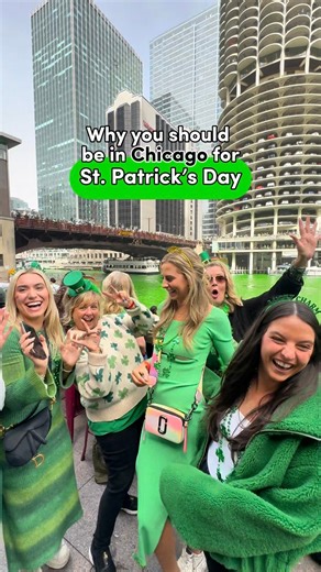 Why come to Chicago for St. Patrick's Day? There's nowhere else in the world that does it like us. Just listen. ☘️ 🔗 Explore how to celebrate the day and weekend in Chicago: https://www.choosechicago.com/articles/holidays/st-patricks-day-chicago/ #NeverOutdoneChi | Choose Chicago