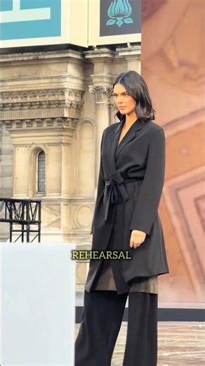 From Rehearsal to Runway — Kendall Jenner