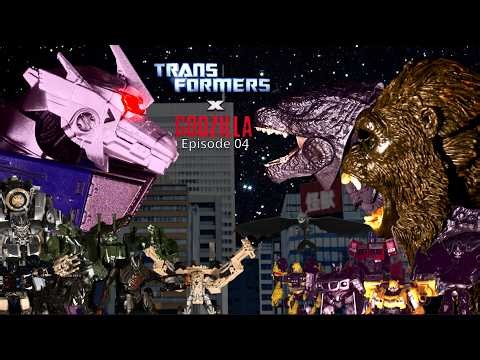 Godzilla x Transformers (Episode 4) Tokyo Brawl [Stop Motion Series]