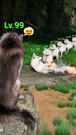 Level 99 Wolf Evolution 🐺🔥 From Weak Pup to Venom Boss | Epic Wolf Game Gameplay