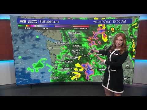 Rain to showers and breezy | KING 5 First Alert Weather