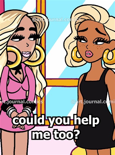 Popular girl summer job at beauty store — every customer wants her help