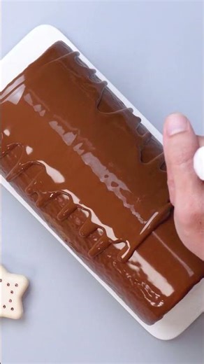 Colorful Sprinkle Chocolate Cake ASMR Slice 🌈✨ #chocolate #cake #shorts