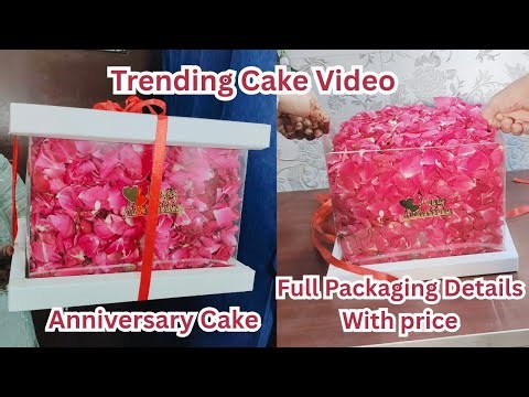 Trending Rose Petals Pull Up Cake Video Details 👍 Rose petals Cake Design Full Tutorial 🍰Cake Design