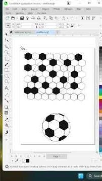 How to make football in corel draw x7 #football #games #design