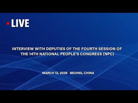 LIVE: Interview with Deputies of the 4th Session of the 14th National People’s Congress (NPC)