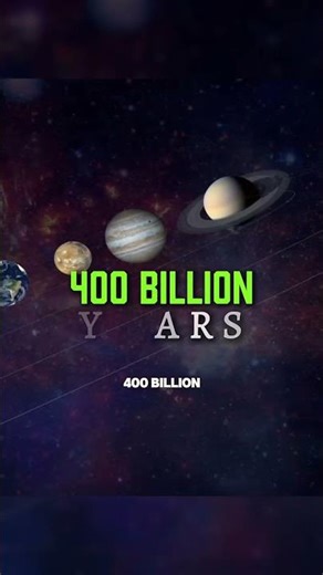 Planetary alignment every 400B years