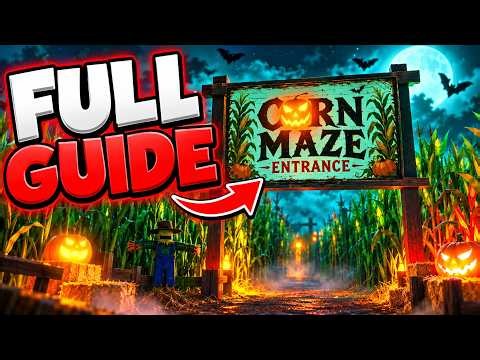 *NEW* How To COMPLETE CORN MAZE FAST in Driving Empire! (HALLOWEEN COUCH SPOOKFEST GUIDE)