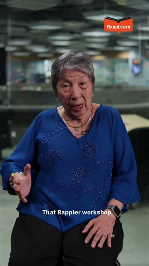 Winnie Monsod attends Rappler masterclass