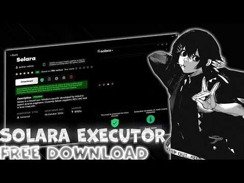 Solara Executor | Roblox Solara Executor | Byfron Bypass 99% | Solara Script | Free Executor Solara
