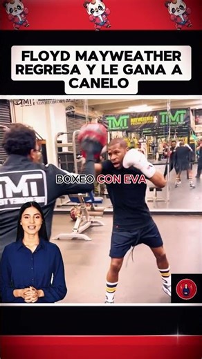Floyd Mayweather returns and beats Canelo #boxing #box