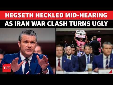 BREAKING: Hegseth Faces FIERCE HECKLING, Protester SHOUTS During Dramatic Clash In US Senate