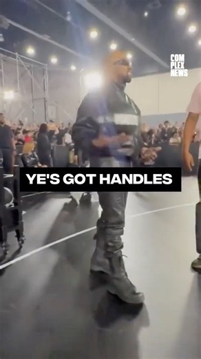 Ye and Carti hit the court at #ComplexCon