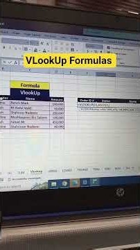 How to Use VLookUp Formulas 👇👇👇🥰in Ms Excel #spreadsheets #excel #viral #vlookupformula #data