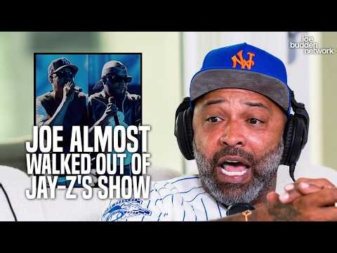 Joe Budden Almost Walked Out of Jay-Z's Show... Here's Why!