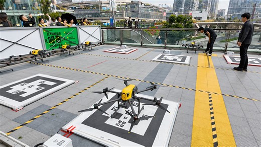 This advanced drone system is changing how cities handle deliveries