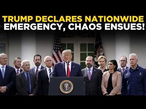 Donald Trump Declares Emergency LIVE | Historic White House Announcement Rocks the Nation! US News
