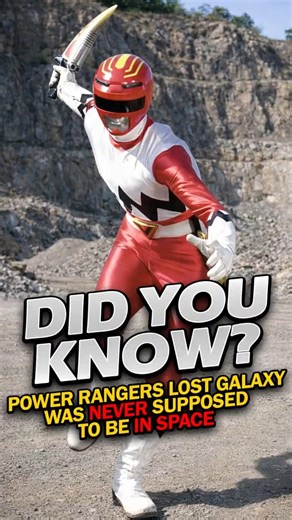 Power Rangers Lost Galaxy was never supposed to be in Space #powerrangers #supersentai