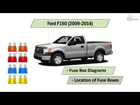 Ford F150 (2009-2014) Fuse Box Diagrams