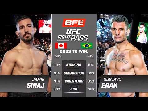 BFL 85: Jamie Siraj vs Gustavo Erak | October 16, 2025