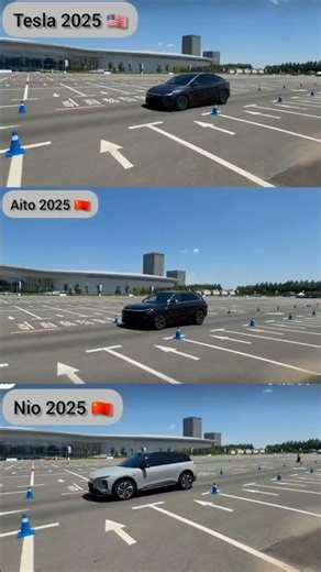 ​Tesla vs NIO vs AITO: The Ultimate AEB Test! 🛑 #Short