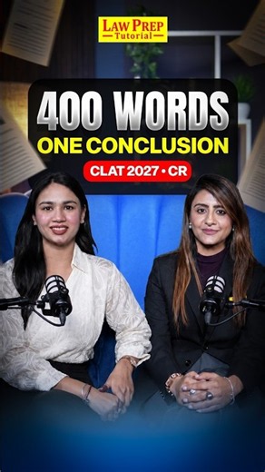 CLAT 2027: How to Find the Main Conclusion in 60 Seconds