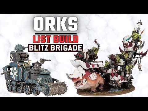 New Orks Blitz Brigade List Idea! we tested it already | Competitive | Warhammer 40k #40k