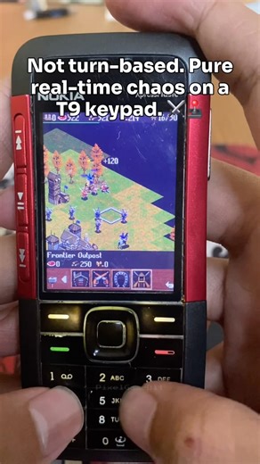 Age of Empires on Nokia 5310 xpressmusic #oldnokia #nostalgia #nokia #javagames #retro #games