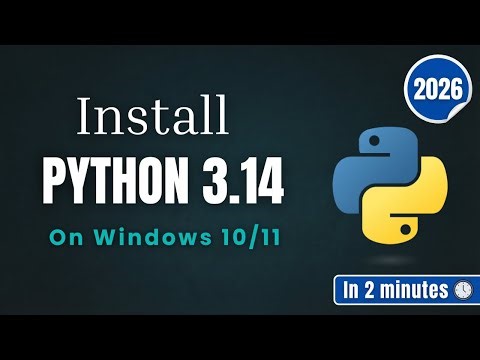How to Install Python 3.14.2 on Windows 11 | Step-by-Step Guide for Beginners (2026)