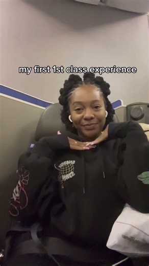my first first class experience with united airlines ✈️