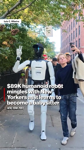 An AI-powered humanoid robot was spotted mingling with real people in Brooklyn Bridge Park Sunday, in an apparent attempt to learn how to “interact” and “nurture” so it could eventually be used as a babysitter, teacher or companion, its chaperone told The Post. The robot was designed by California-based company Faraday Future, according to Chief Technology Officer Hong Rao, who was operating the $89,000 robot with a small remote control as he spoke to a Post photographer. Learn more at the link 