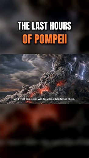 The Last Hours of Pompeii 🌋 What Really Happened #history #pompeii