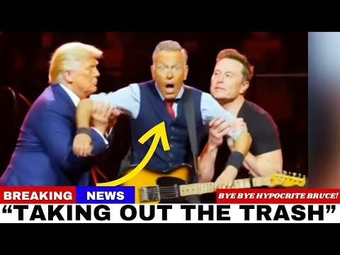 Leftist lunatics: Elon Musk calls out hypocrite Bruce Springsteen