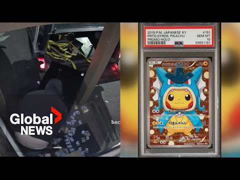 Pokémon card worth $19K among items stolen from Vancouver hobby store
