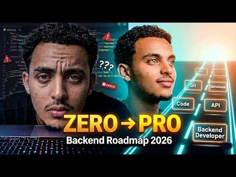 ከዜሮ ወደ Backend Developer (2026 ሙሉ መንገድ) | How I Actually Learned Backend (The Real Roadmap)