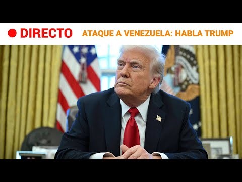 DIRECTO | TRUMP: "VAMOS a DIRIGIR VENEZUELA hasta que haya una TRANSICIÓN ADECUADA" | RTVE