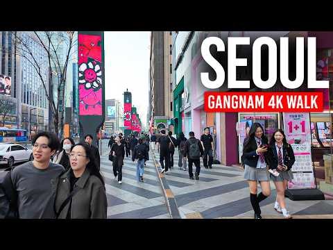 SEOUL, Gangnam 🇰🇷 Exploring Seoul's Most Iconic District | 4K Walking Tour