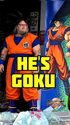 He Went Full GOKU To Defend His Store #anime #goku