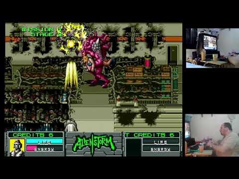 Alien Storm With the Robot